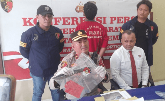 Kurang dari 24 Jam Buron, Pelaku Penusukan yang Tewaskan Pria di Palembang Ditangkap