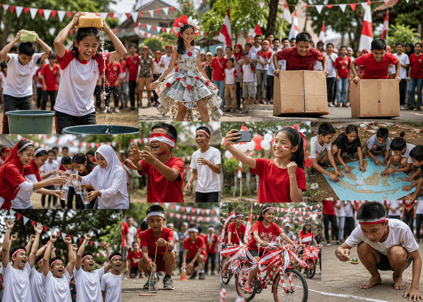 Cara Membuat Lomba 17 Agustus Meriah di Kampung, Ini Ide Seru dan Hemat