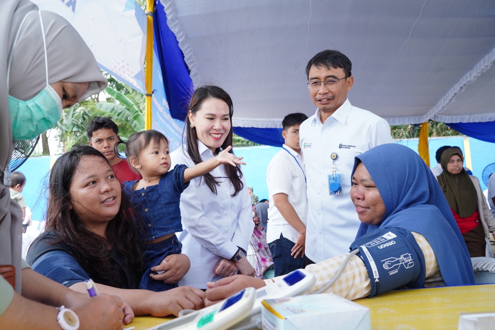 PT Pusri Palembang Gelar Klinik Sehati Batch III, Layani 1.700 Warga di Empat Kelurahan