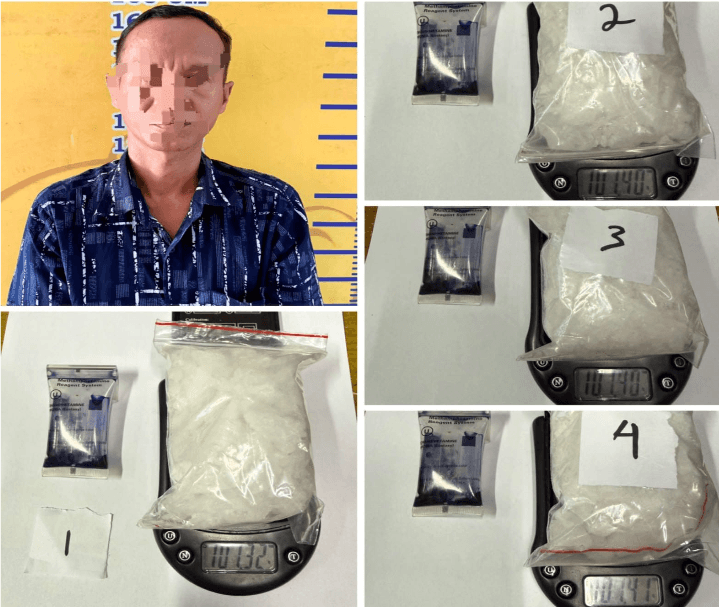 Menunggu di Parkiran Dermaga BKB, Pengedar Sabu 405 Gram Ditangkap Ditresnarkoba Polda Sumsel