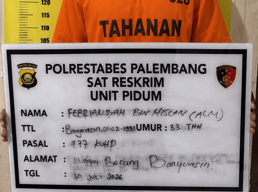 Bobol Toko Manisan di Jakabaring, Pria Asal Ogan Ilir Gondol 86 Slop Rokok Rp31 Juta, Berhasil Diringkus Polisi