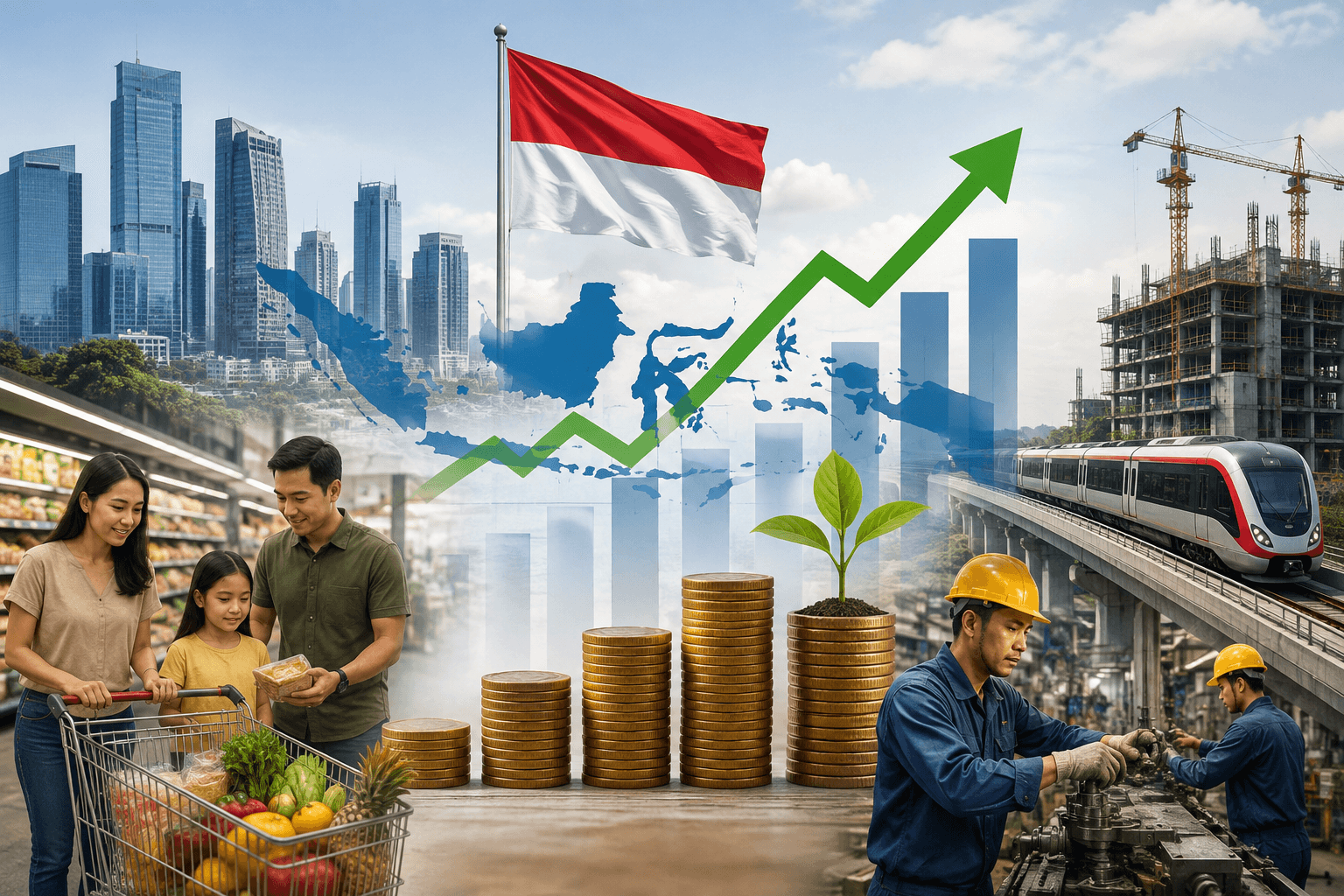Ekonomi Indonesia Tumbuh 5,29 Persen pada Kuartal II 2026, Daya Beli dan Investasi Jadi Penopang