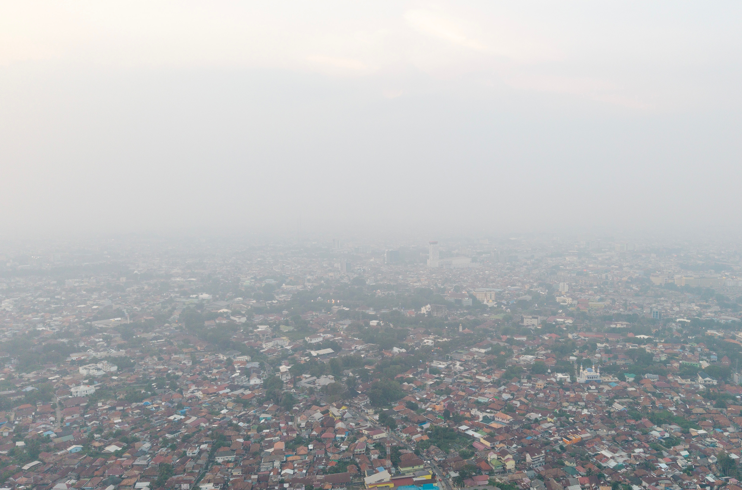Pagi ini, Kualitas Udara Palembang Masuk Kategori Tidak Sehat