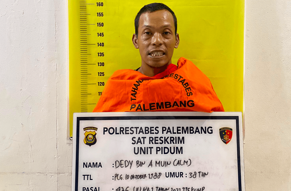 Kepergok Curi HP di Seberang Ulu Palembang, Pria Ini Diamankan Warga