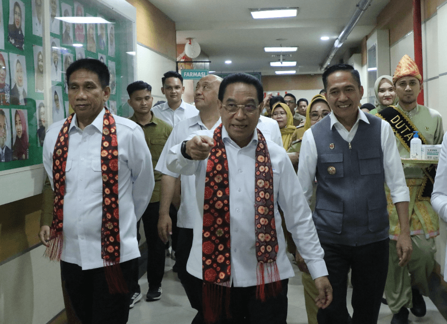 Wamenkes dan Wamendagri Cek RSUD Palembang BARI, Layanan Rujukan hingga TB Jadi Sorotan