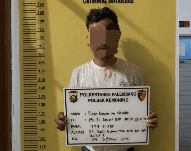 Gagal Curi Motor, Pria di Palembang Kabur Lalu Tusuk Pengendara yang Dihadangnya