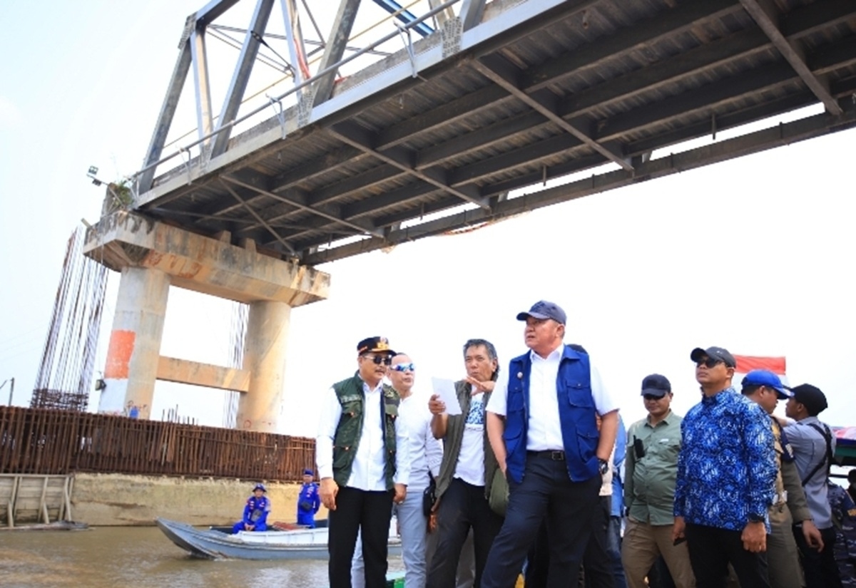Molor dari Target, Herman Deru Desak Jembatan P6 Lalan Tersambung Januari 2027