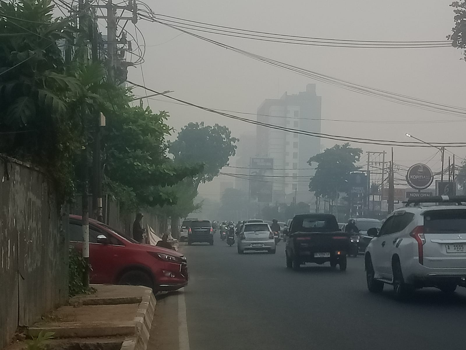 Dikepung Asap, Kualitas Udara di Palembang Berbahaya