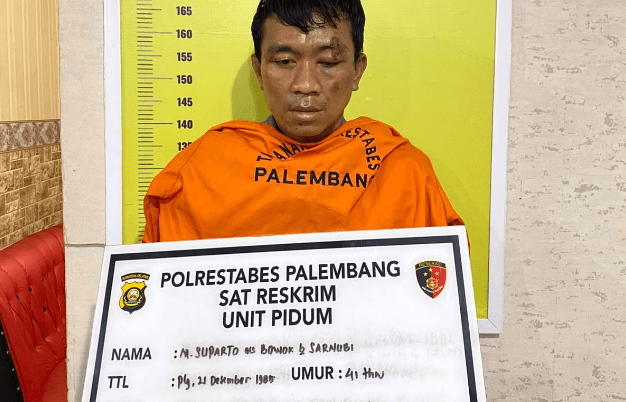 Acungkan Pisau Saat Korban Main HP, Pelaku Curas di Palembang Ditangkap