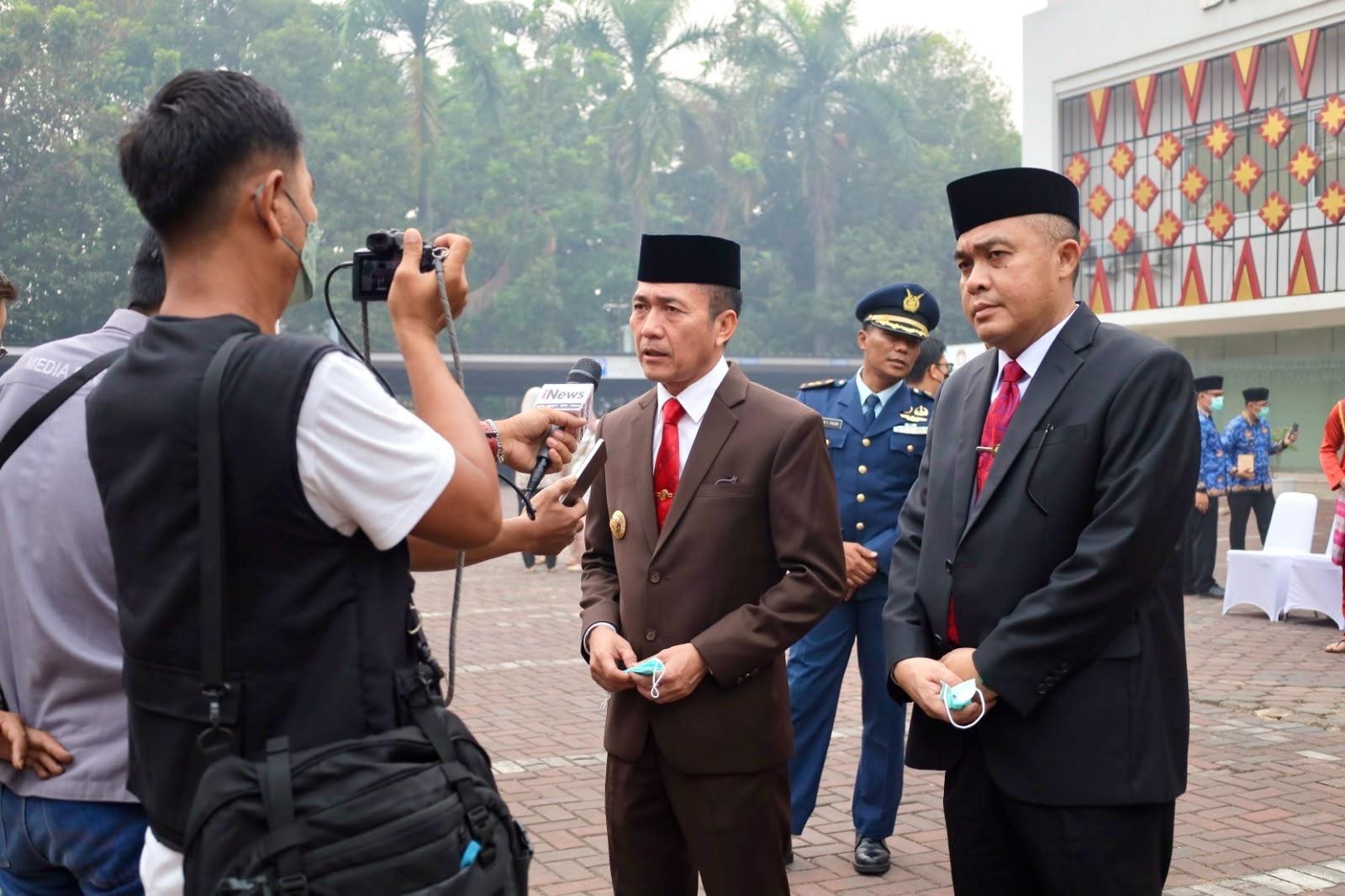 Sekda Palembang Aprizal Hasyim Kembali Bertugas Usai Jalani Pemulihan