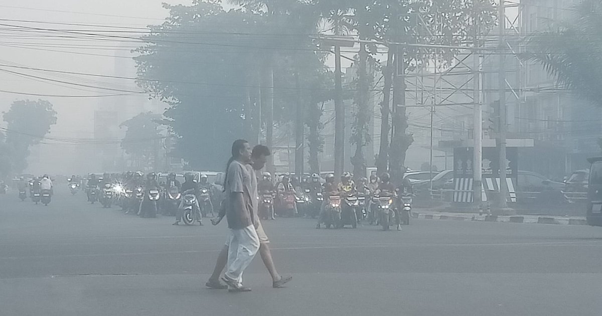 Kualitas Udara Palembang Pagi ini Masuk Kategori Berbahaya, Hotspot Sumsel Capai 3.053 Titik