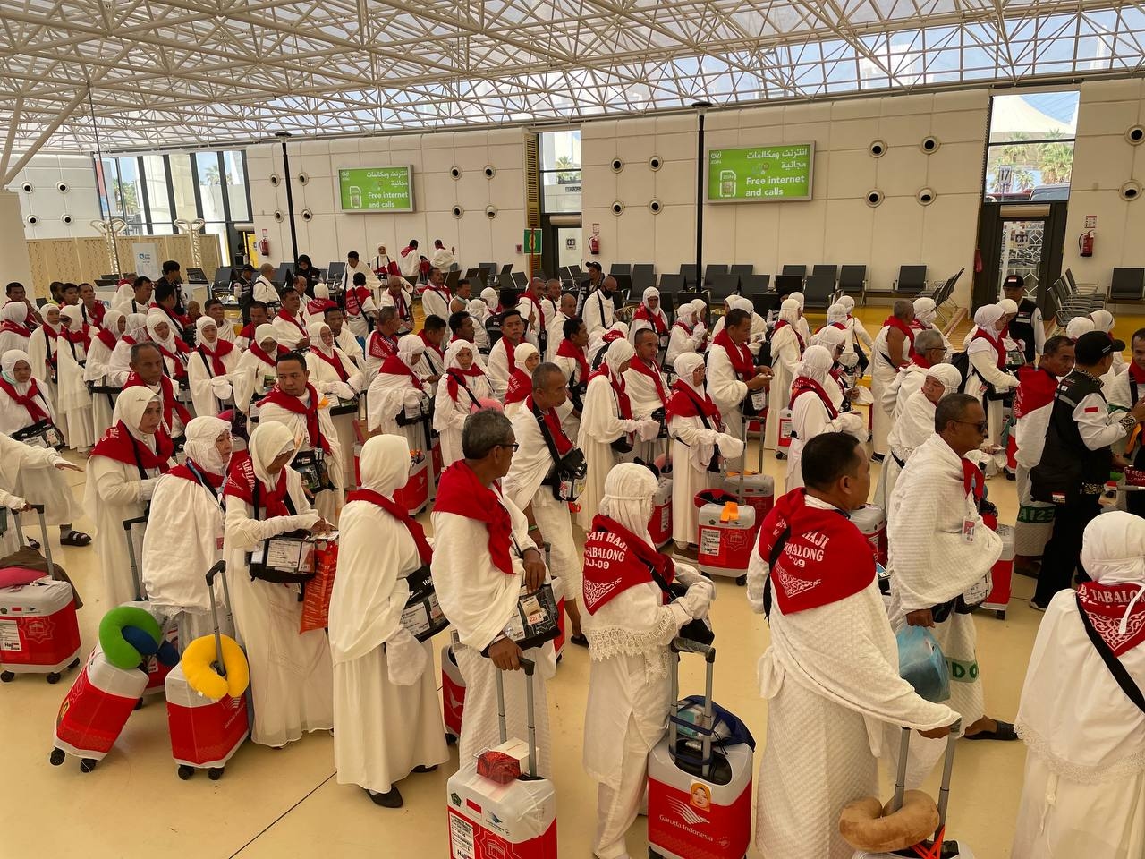 7.036 CJH Berangkat dari Embarkasi Palembang, Kloter Pertama Masuk Asrama 21 April