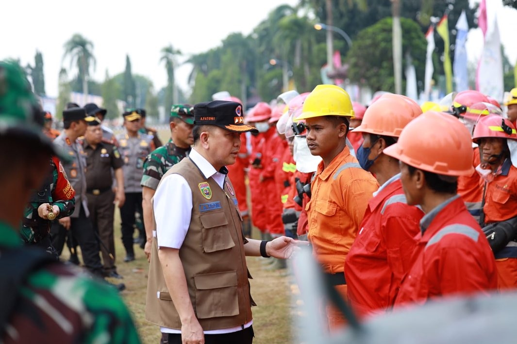 Kondisi Udara Buruk, Pj Gubernur Sumsel Bagikan Tips Hidup Sehat Saat Kabut Asap, Ternyata Cukup dengan Ini