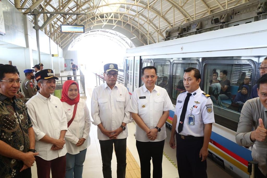 Menhub: Transportasi Sumsel Akan Saling Terhubung Satu Sama Lain