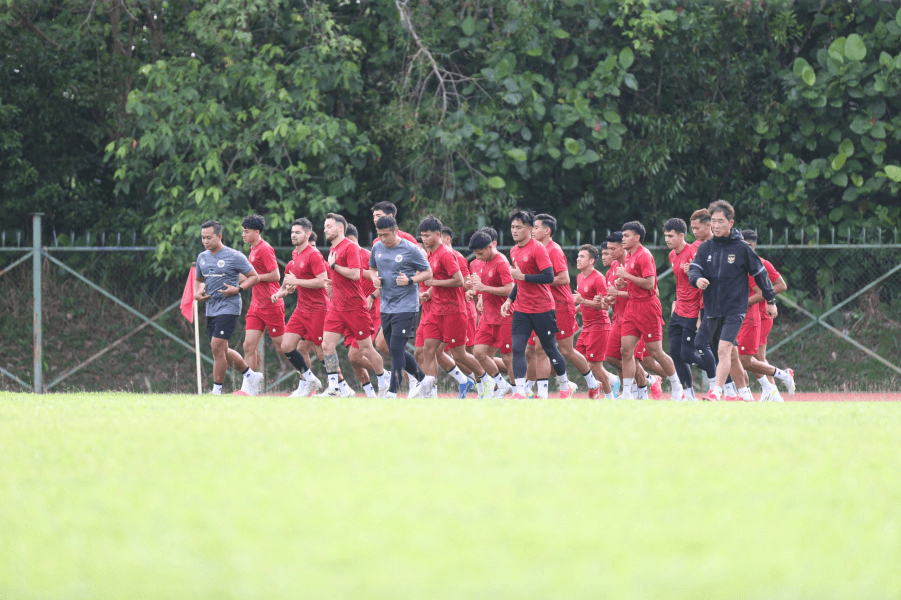 Timnas Indonesia Jalani Latihan Perdana di Brunei Darussalam Tanpa Kehadiran Marselino Ferdinan