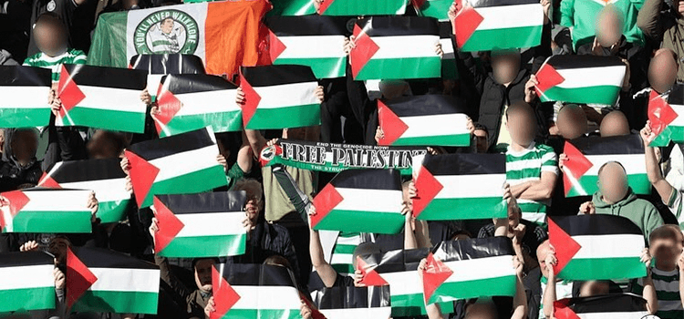 Suporter Celtic Fc Tetap Gelar Aksi Solidaritas Palestina Meski Dilarang Klub