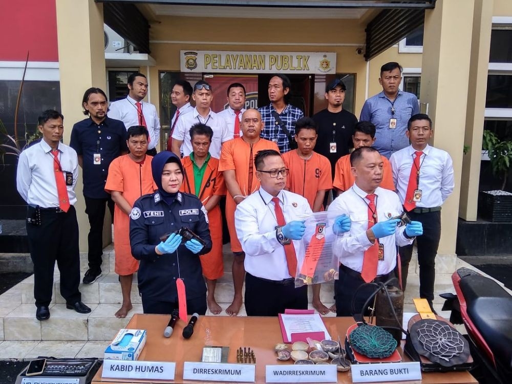 Emas 1,5 Kilogram Hasil Rampokan Belum Sempat Dijual, Polda Sumsel Ungkap Modus Operasi Perampokan