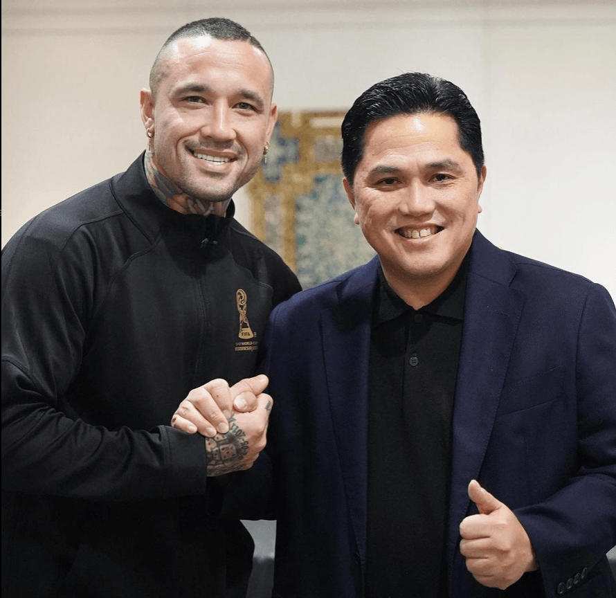 Pesan dan Motivasi Dari Radja Nainggolan Untuk Timnas U-17