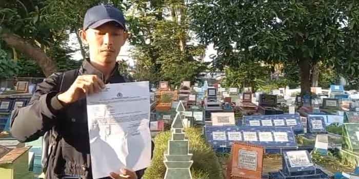 Miris! Pria di Palembang Laporkan Pedapuran Kuburan Orang Tuanya Dicuri