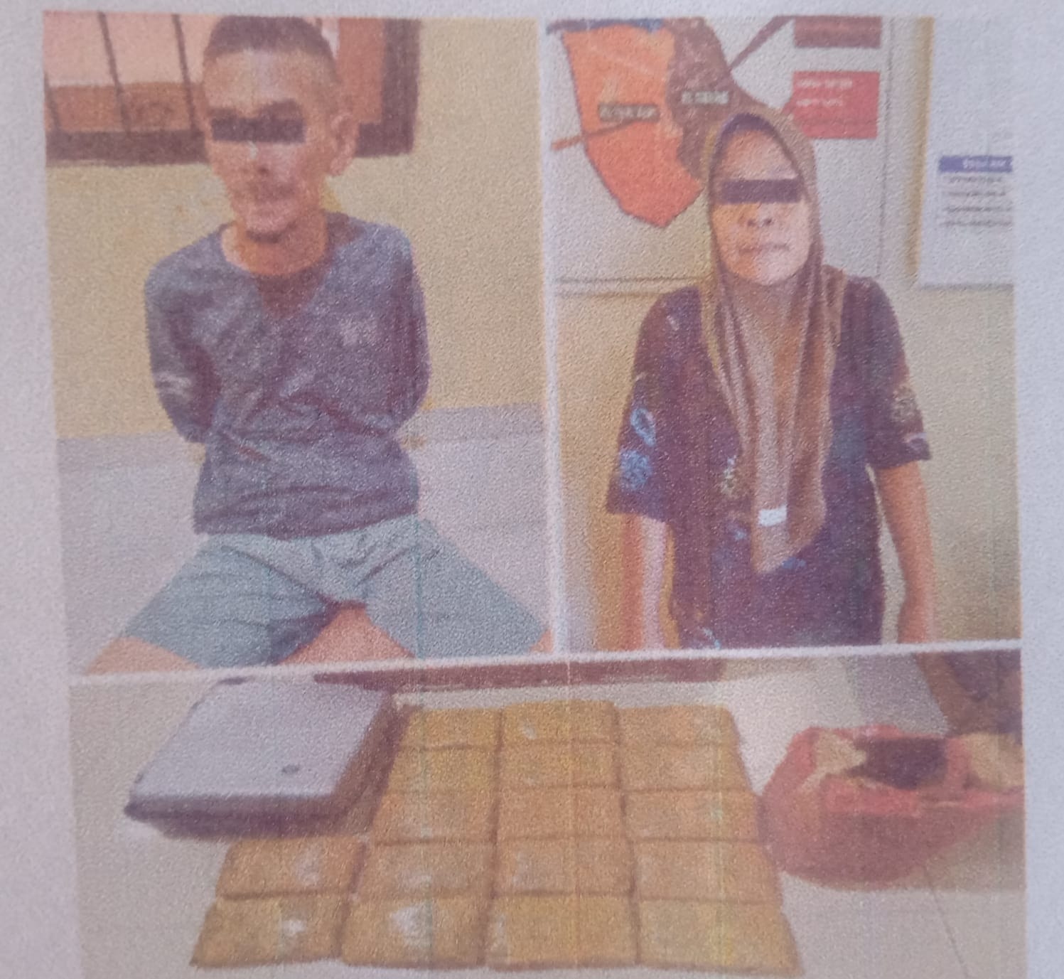 Satres Narkoba Polrestabes Palembang Gagalkan Penyelundupan 17 Kilo Ganja Asal Sumatera Utara
