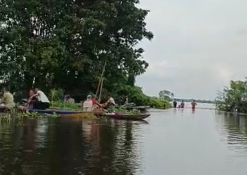 Kapal Ketek Tenggelam, 2 Orang Tewas, 3 Selamat dan 1 Masih Dicari di Perairan Rantau Bayur Sumsel