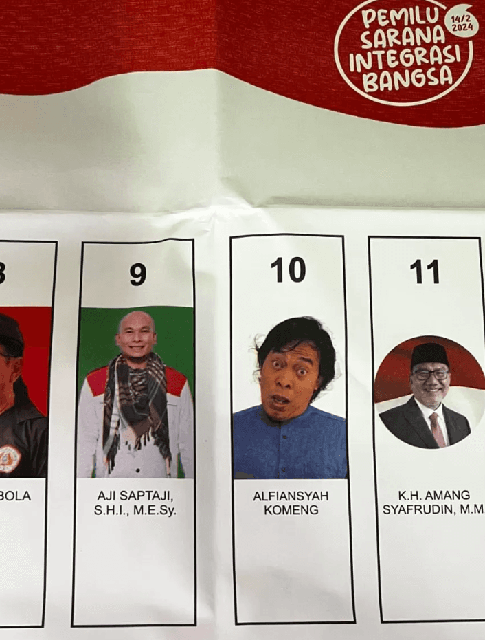 Auto Heboh, Foto Kocak Komeng Jadi Calon DPD Bikin Warganet Ngakak