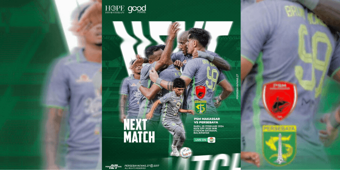 Prediksi PSM Makassar vs Persebaya Pekan 26 Liga 1, Siapa Menang?