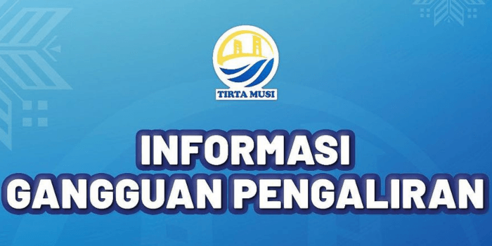 Pemasangan Trafo Baru, Distribusi Air di Sejumlah Wilayah Palembang Terganggu Sementara