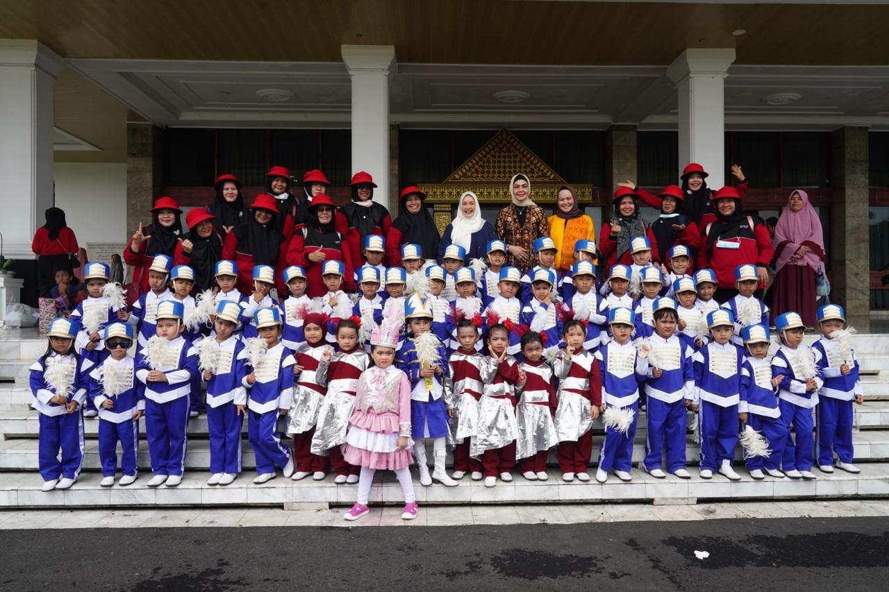 Buka Lomba Marching Concert Gubernur Championship 2024, Tyas Fatoni: Ajang Mencari Bakat Baru Atlet Marching Band Masa Depan