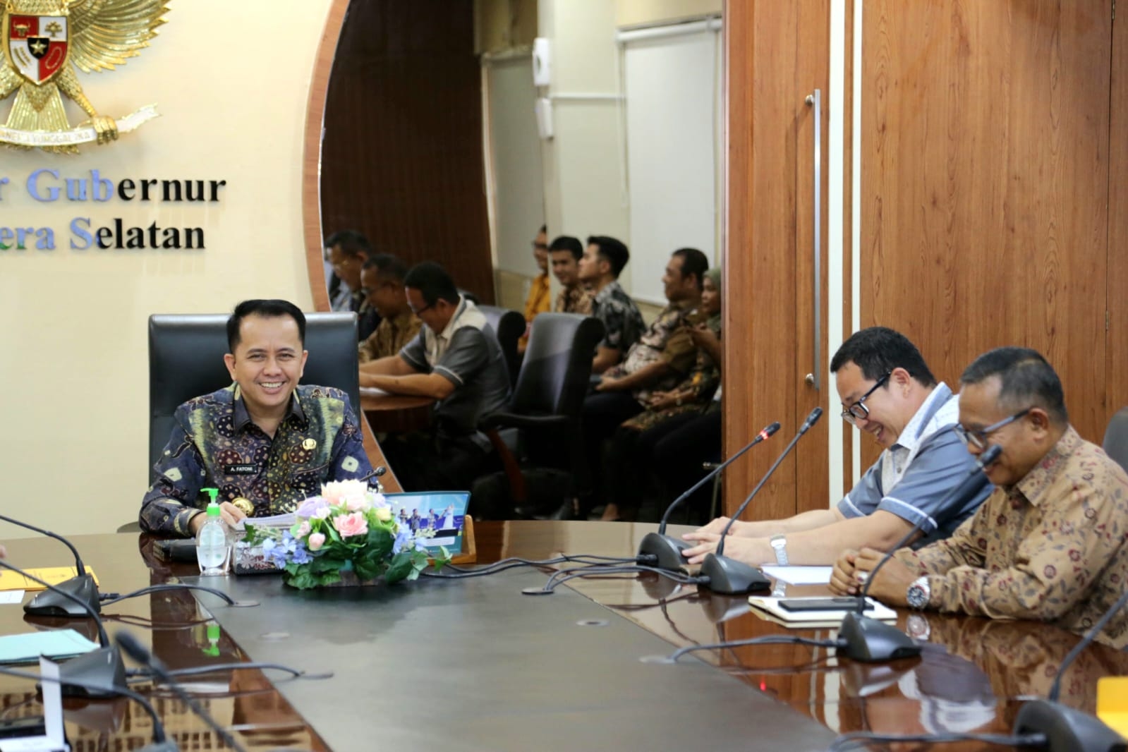 Pj Gubernur Agus Fatoni Terus Dongkrak Investasi di Sumsel, Dukung Pengembangan PT OKI Pulp and Paper