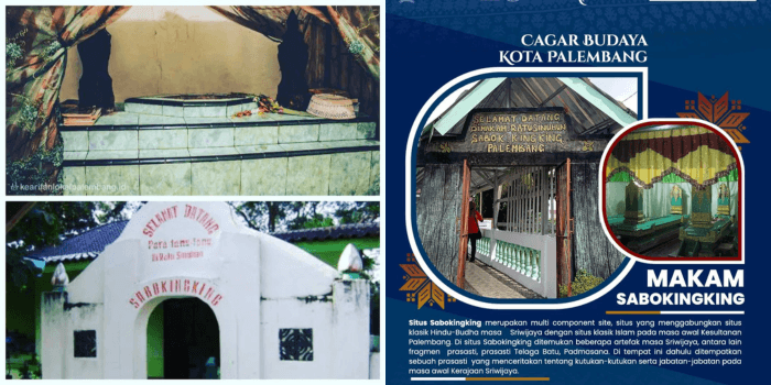 Mengenal Makam Sabokingking di kota Palembang