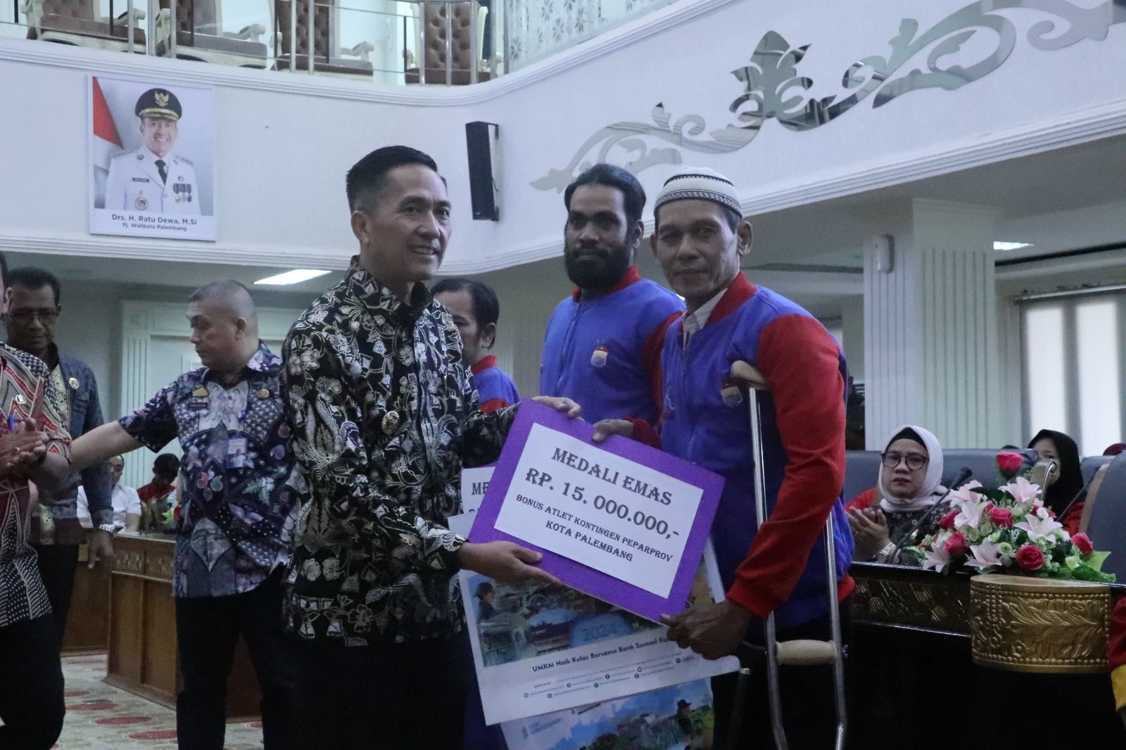 Komitmen Pj Walikota Palembang dalam Meningkatkan Kesejahteraan dan Dukungan Atlet