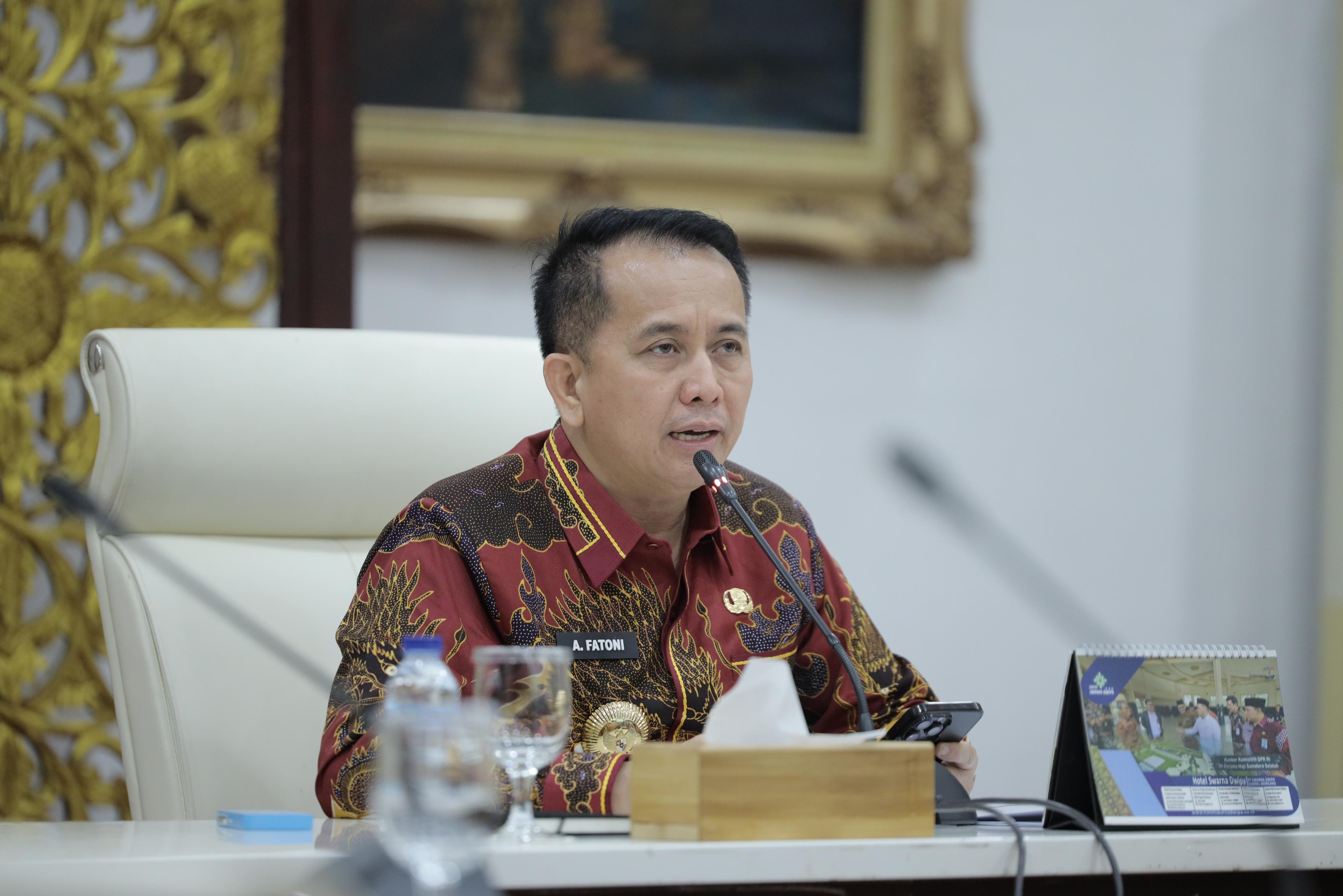 Agus Fatoni Dorong Peningkatan Kualitas SDM Inspektorat Daerah Sumsel