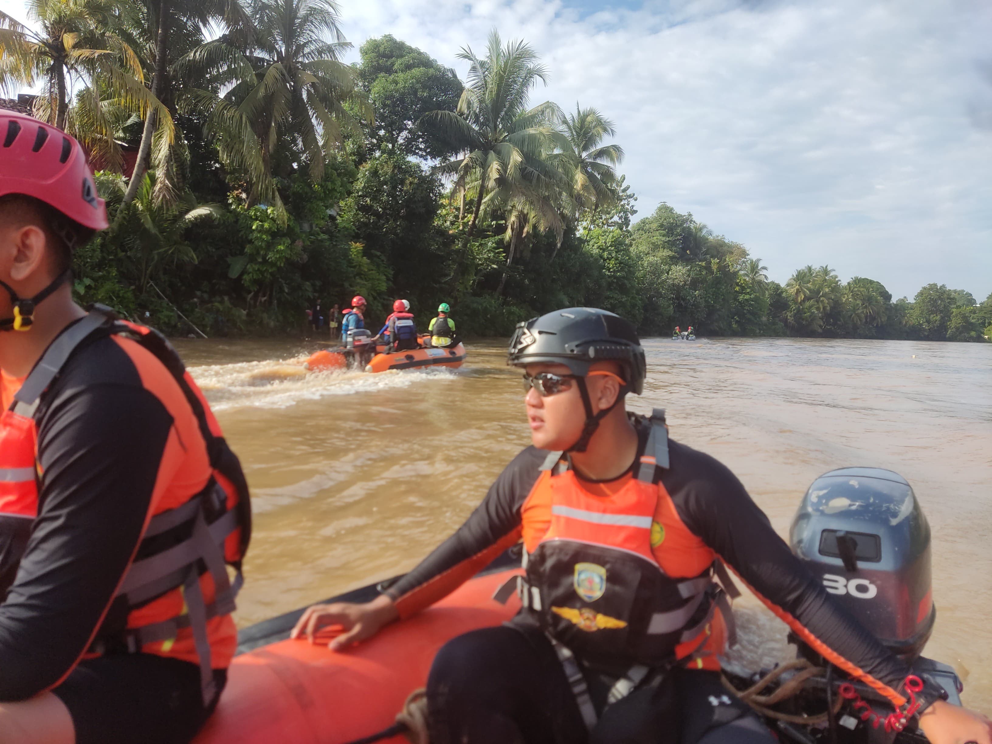 Tim SAR Lanjutkan Pencarian Dua Bocah yang Tenggelam di Sungai Enim