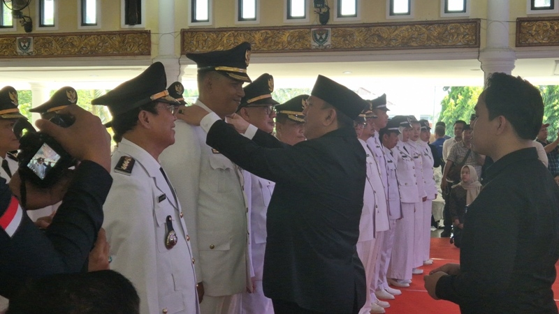 Pj Bupati Muaraenim Rombak Pejabat Besar-Besaran, 276 ASN di Mutasi