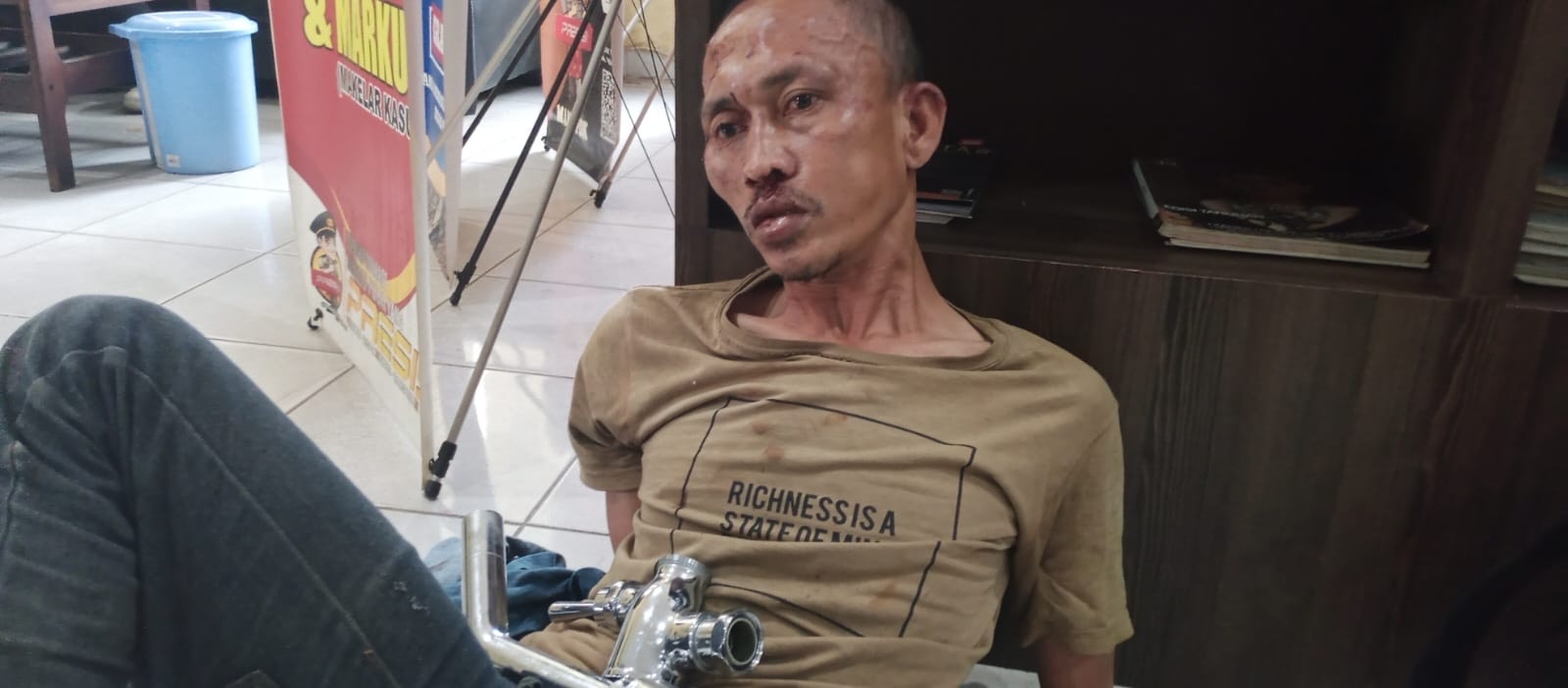 Kepergok Mencuri di Kampus UIN Raden Fatah Palembang, Pria ini Babak Beluk Dihajar Warga