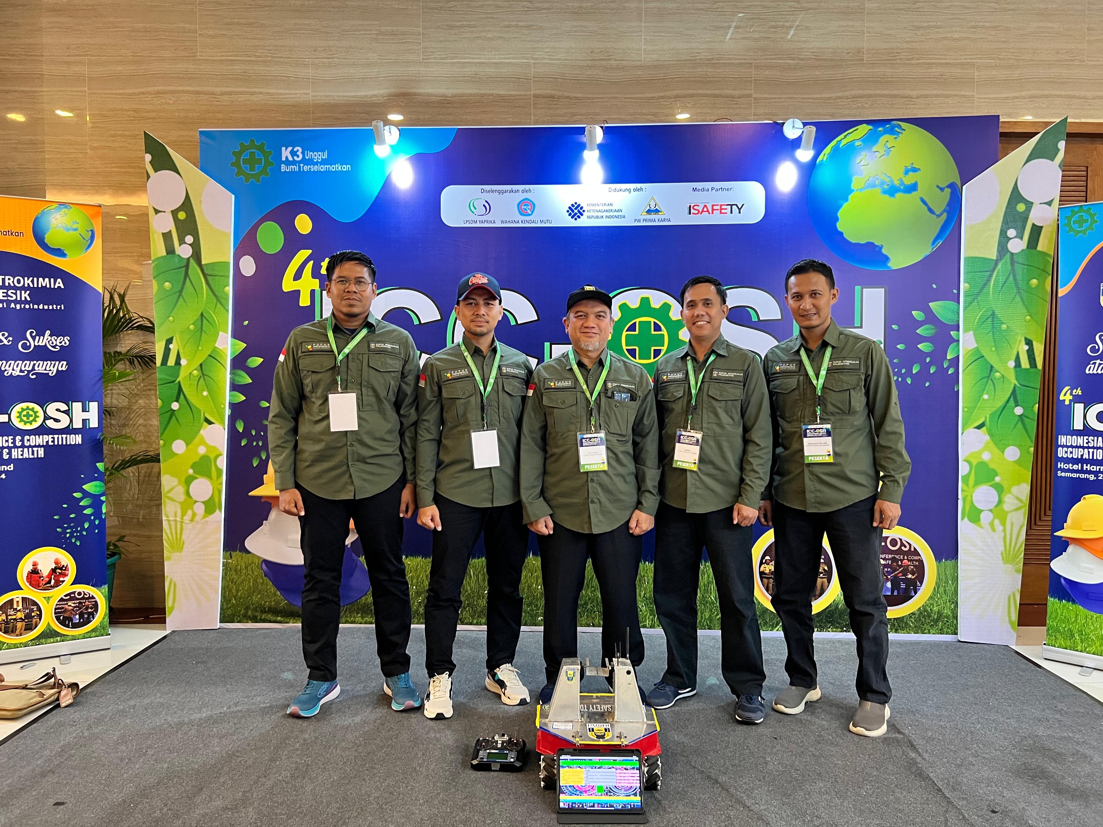 Inovator PT Pusri Palembang Raih Prestasi Gemilang di ICC-OSH 2024