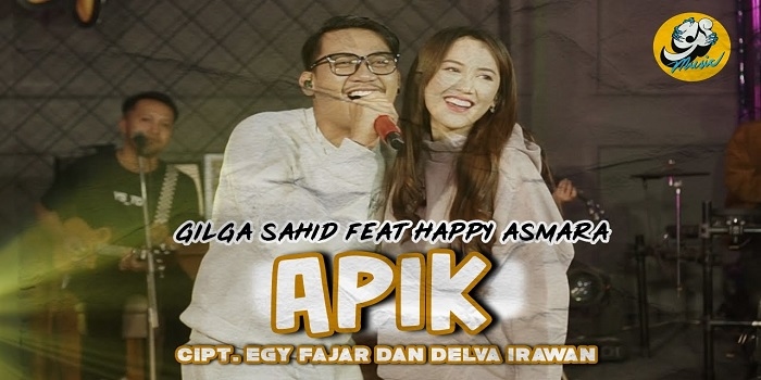 Jadi Sorotan Warga Youtube, Begini Makna dan Lirik Lagu Apik Gilga Sahid Feat Happy Asmara