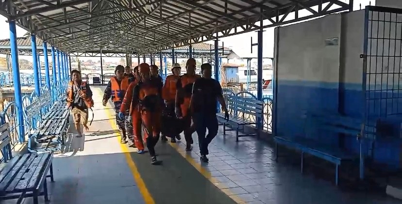 Pekerja Jembatan Ogan I yang Tenggelam Berhasil Ditemukkan Tim SAR Gabungan