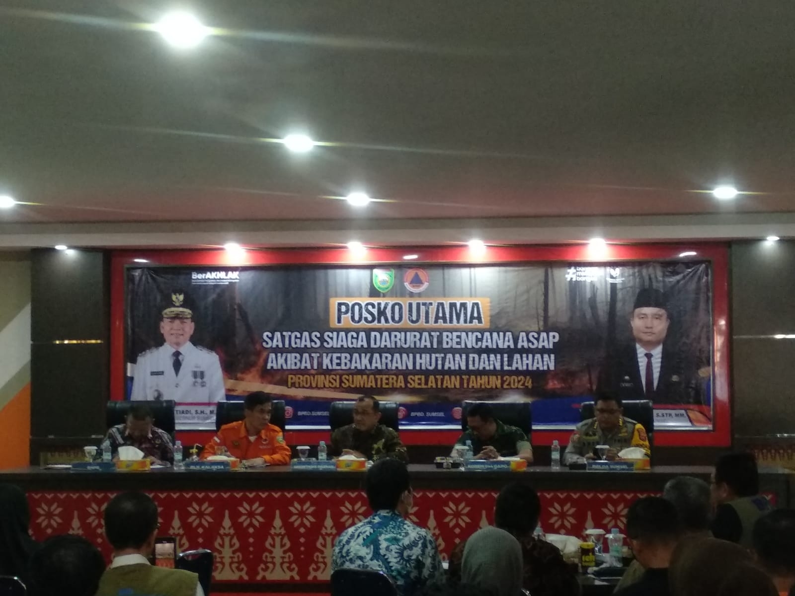 Pemprov Sumsel Gelar Rapat Koordinasi untuk Pencegahan dan Mitigasi Karhutla