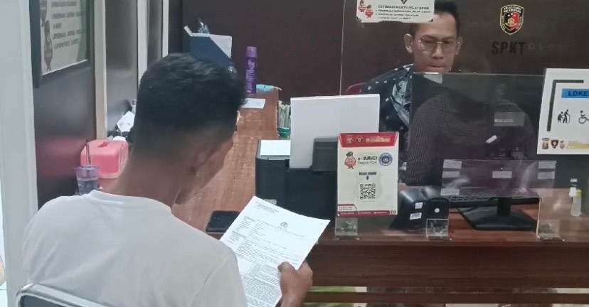 Motor Dicuri Saat Parkir di Gudang, Arianto Warga Palembang Lapor Polisi