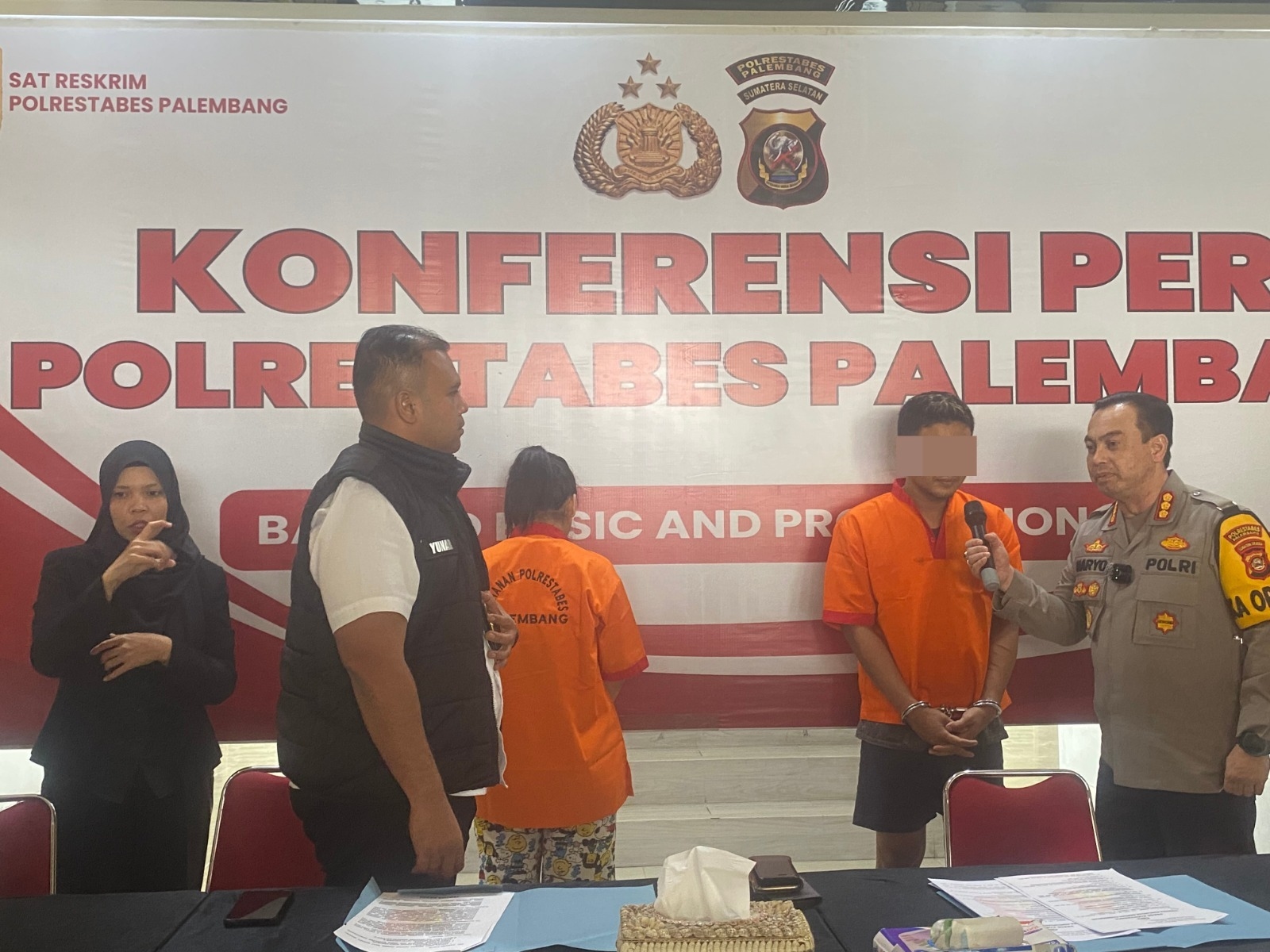Sepasang Kekasih yang Curi Motor di Palembang Ditangkap Polisi, Uangnya Dipakai Untuk Modal Nikah