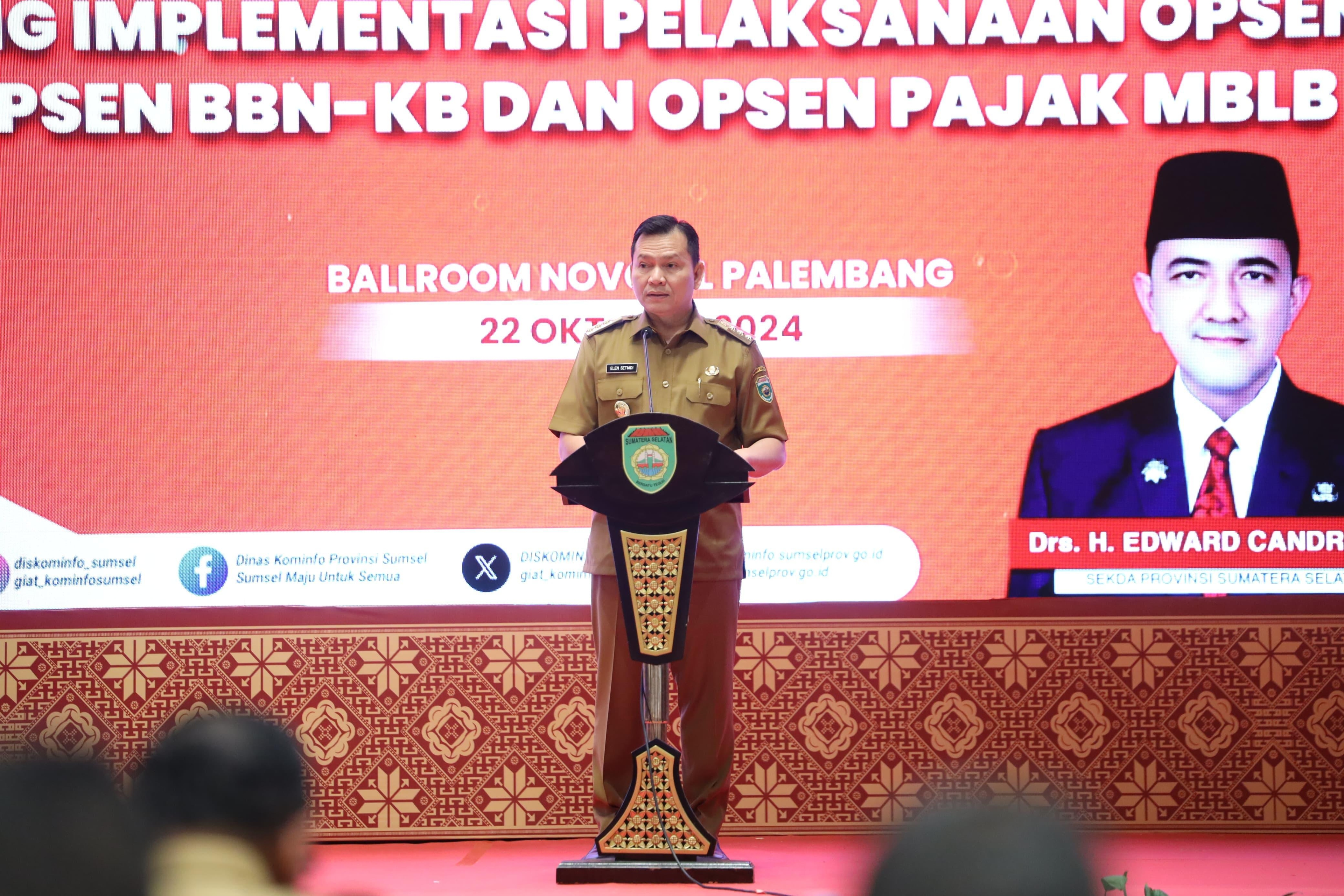 Komitmen Pemprov Sumsel Untuk Mensuksseskan Pilkada Serentak 2024