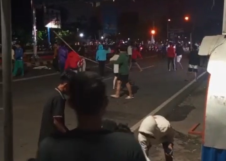 Kembali Terjadi! Tawuran di Jalan Radial Palembang Bikin Warga Cemas, Begini Kata Polisi