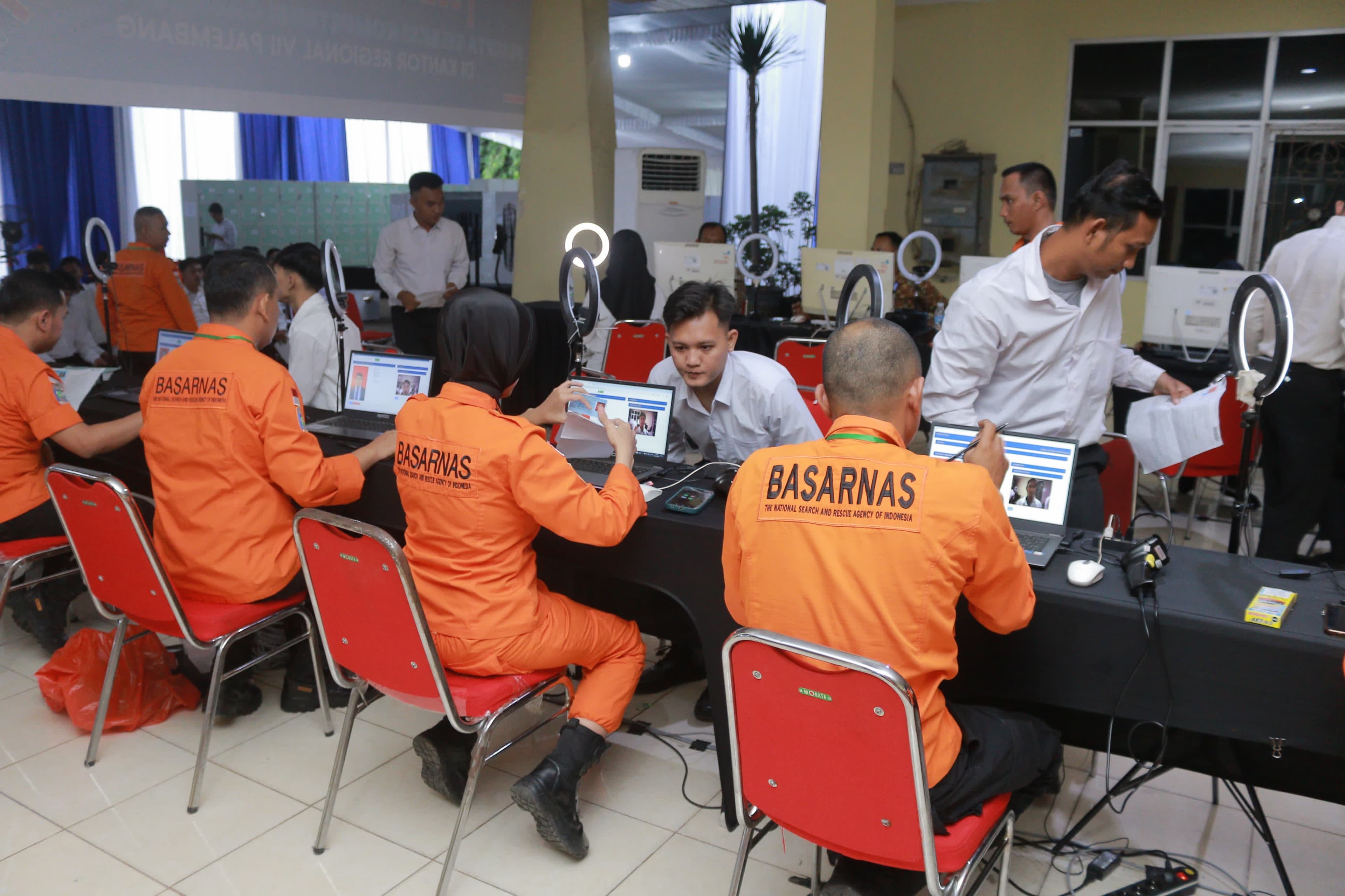 208 Peserta Ikuti Seleksi CPNS BASARNAS di Kantor SAR Palembang Berebut 35 Kursi Rescuer