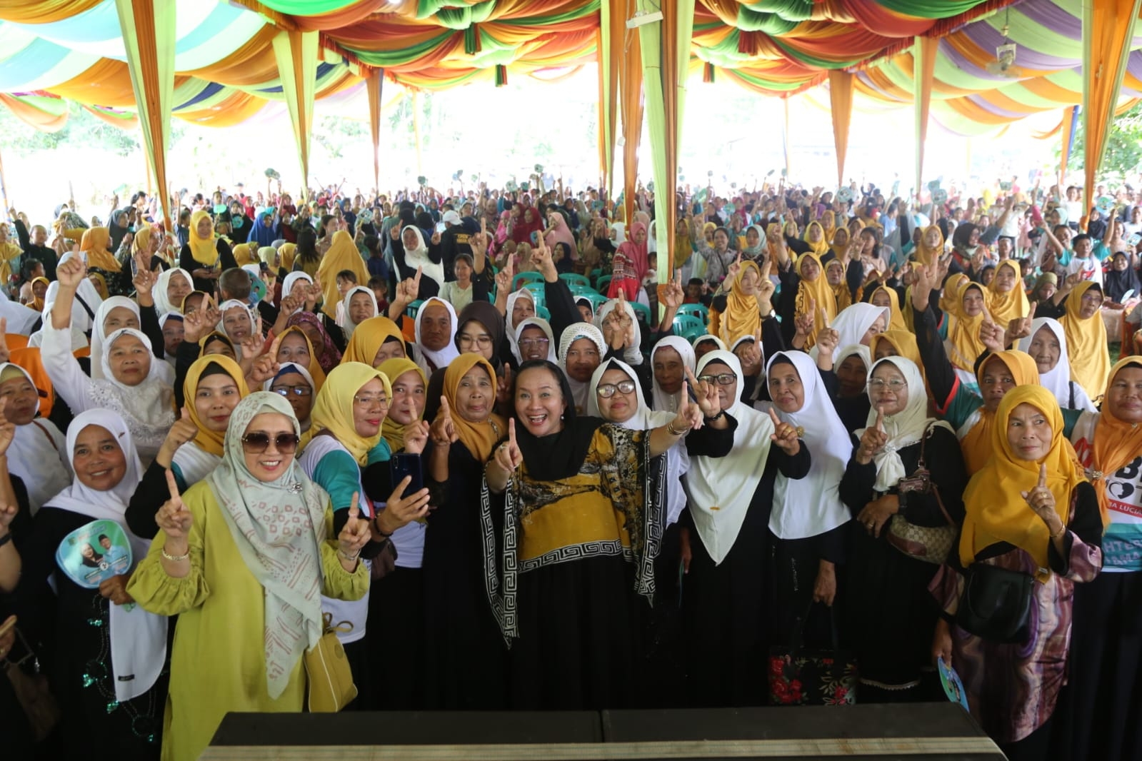 Lucianty-Syaparuddin Unggul Signifikan, Diprediksi Menang Besar di Pilkada Muba