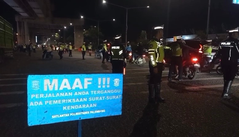 Razia di Paklembang, 14 Kendaraan Ditilang, Pelanggaran Lalu Lintas Jadi Sorotan