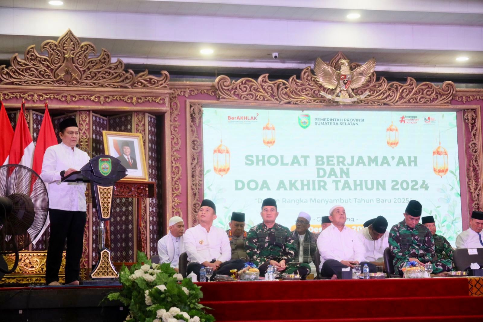 Sambut Tahun Baru 2025, Pj Gubernur Elen Setiadi dan Forkopimda Gelar Sholat dan Doa Bersama