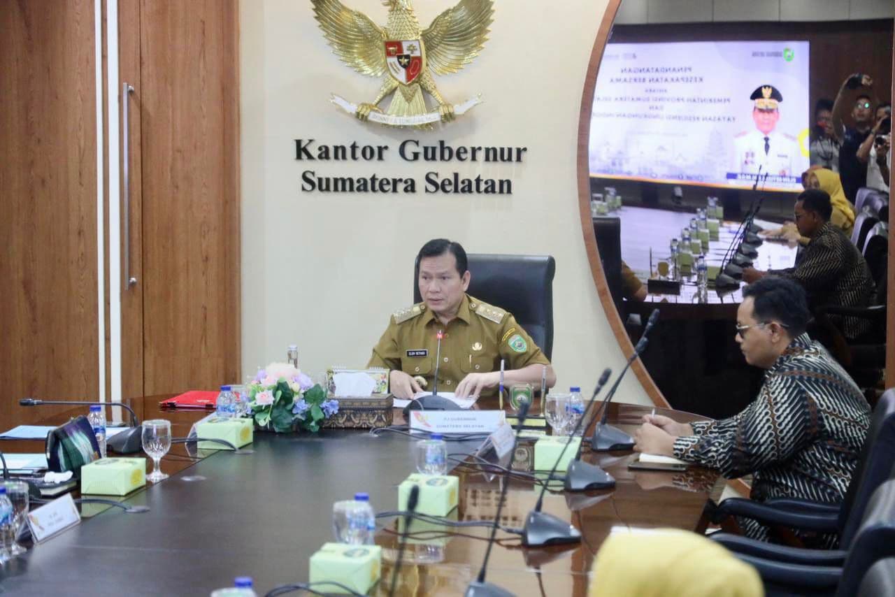 Pj Gubernur Sumsel Fokuskan Empat Langkah Penting Atasi Kemiskinan