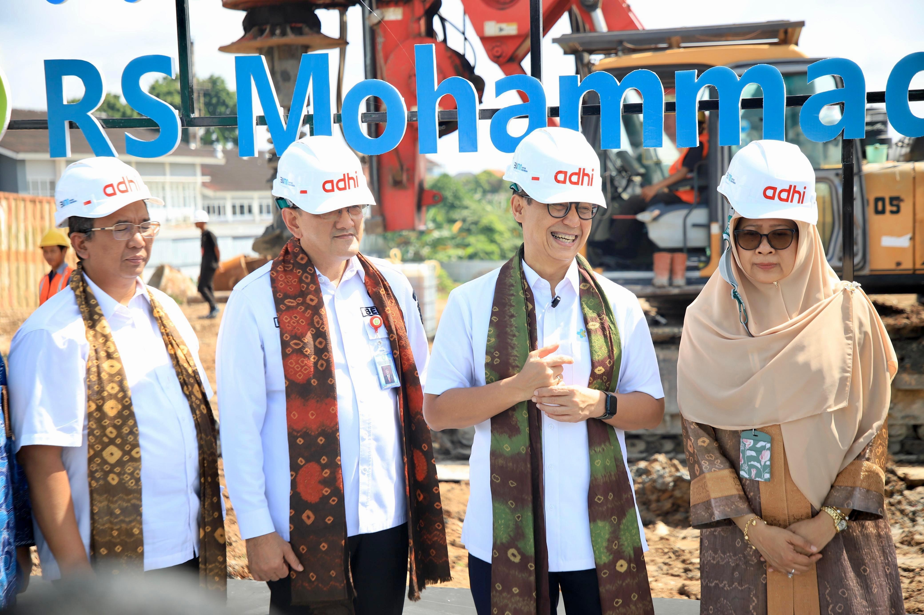 Sekda Sumsel Hadiri Groundbreaking Pembangunan Gedung Onkologi RSUP Mohammad Hoesin Palembang